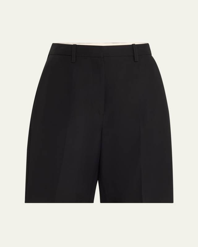 Straight Mens-Inspired Bermuda Shorts